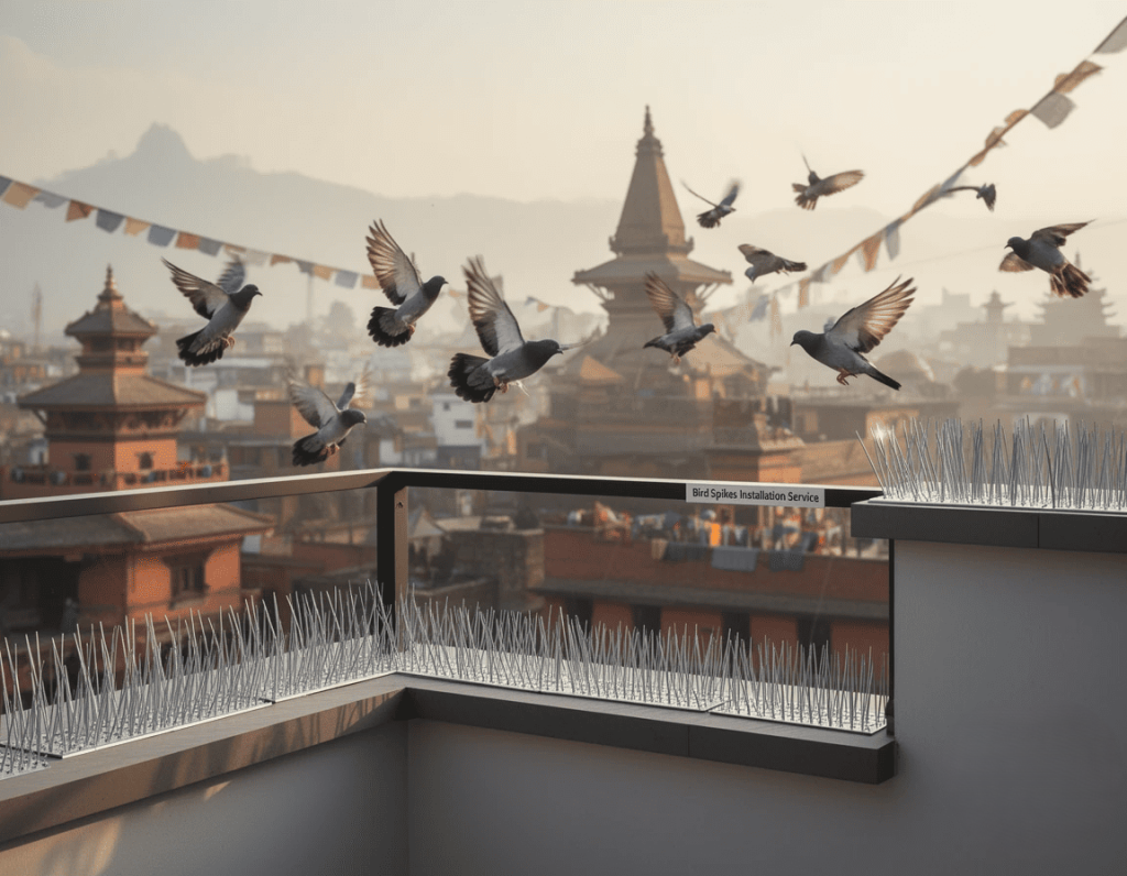 Bird Spikes Installation Service Kathmandu