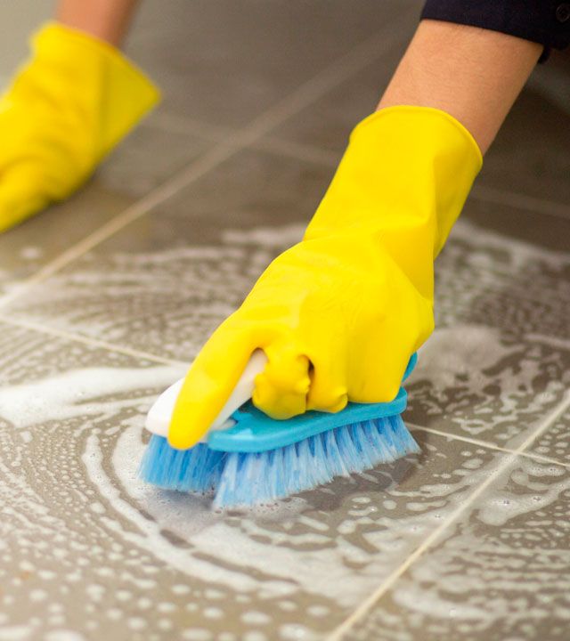 Tile cleaning service